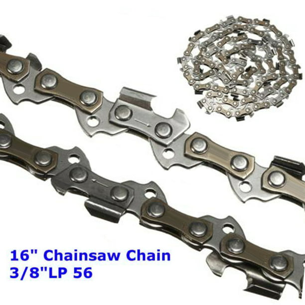 16" Chainsaw Saw Chain Blade Crafts Pitch 3/8"LP 0.050 Gauge 57 Drive Links 